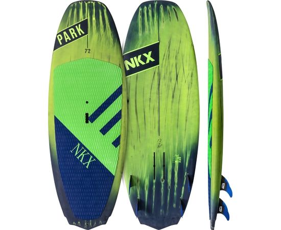 Cietais SUP dēlis NKX Park Carbon 7'2 Forest