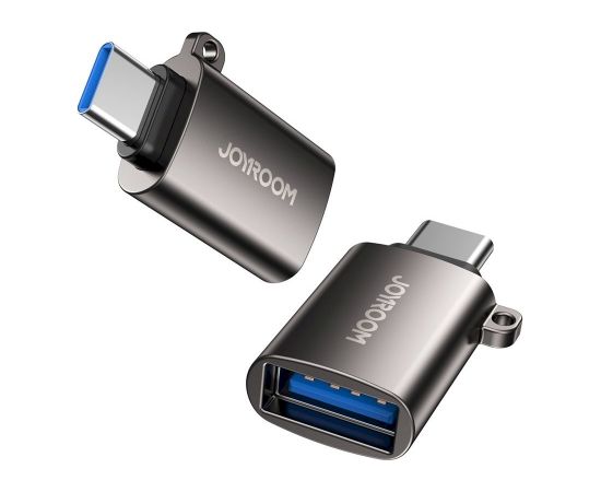 Joyroom USB 3.2 Gen 1 (Male) - USB Type C (Female) adapter black (S-H151 Black)