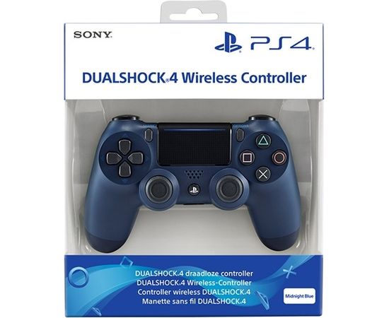 Sony DualShock 4 Gamepad PlayStation 4 Analogue / Digital Bluetooth/USB Blue