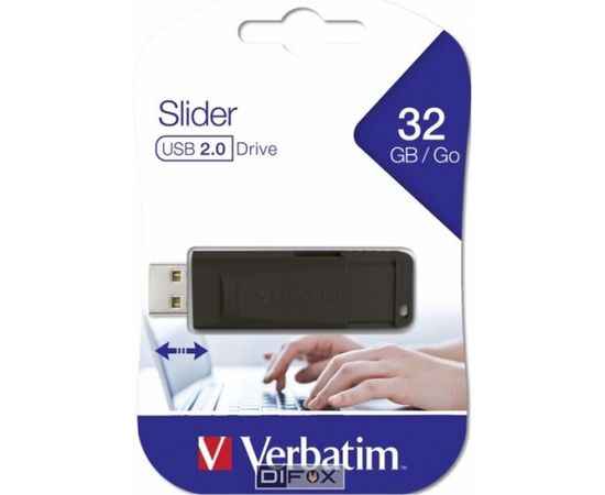 Verbatim Store n Go Slider  32GB USB 2.0