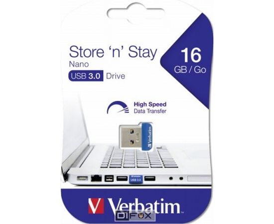 Verbatim Store n Stay Nano  16GB USB 3.0
