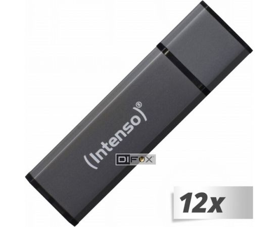 12x1 Intenso Alu Line        8GB USB Stick 2.0 anthrazit
