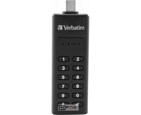 Verbatim Keypad Secure     128GB USB 3.1 Gen 1 USB-C