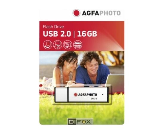 AgfaPhoto USB 2.0 silver    16GB USB карты памяти (Flash)