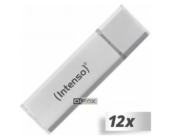 12x1 Intenso Alu Line silber 4GB USB Stick 2.0