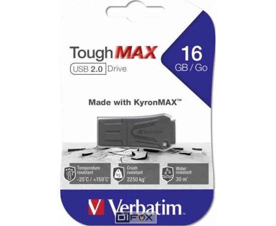 Verbatim ToughMAX USB 2.0   16GB