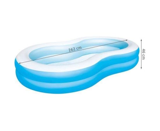 BESTWAY 54117 inflatable pool 262x157x46cm (14441-uniw)