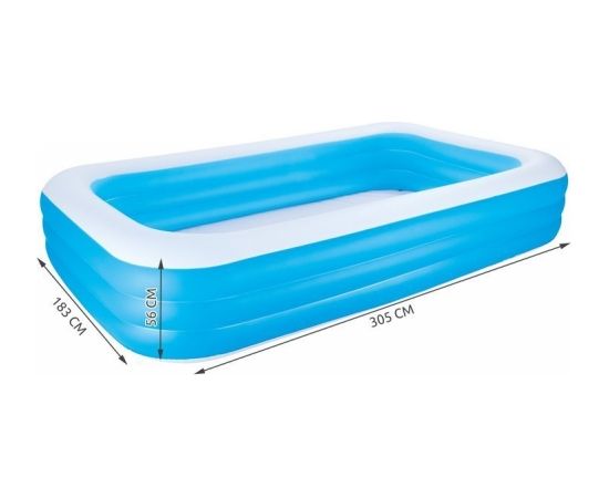 Inflatable pool 305x183x56cm - BESTWAY 54009 (15222-uniw)