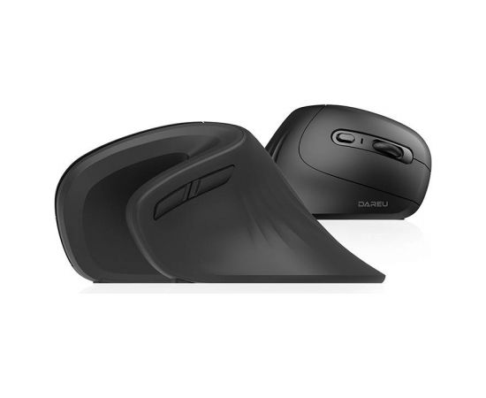 Wireless Vertical Mouse Dareu LM109 Magic Hand Bluetooth + 2.4G (black)