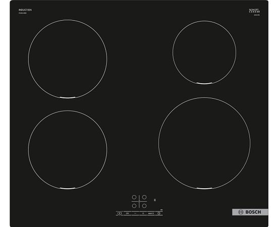 Bosch PUE611BB6E s4, indukcijas virsma, 60cm, TouchSelect, ReStart