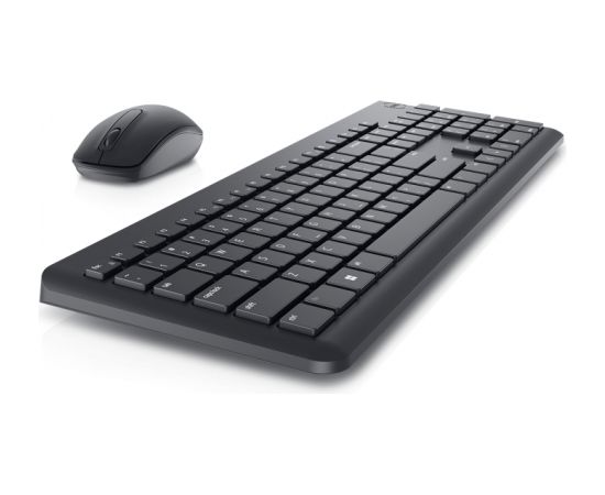 Dell KM3322W Keyboard and Mouse Set, Wireless, Batteries included, US, Black