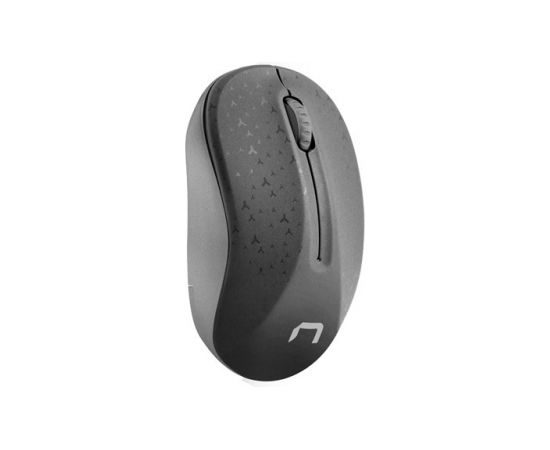 Natec Mouse, Toucan, Wireless, 1600 DPI, Optical, Black-Grey