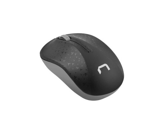 Natec Mouse, Toucan, Wireless, 1600 DPI, Optical, Black-Grey