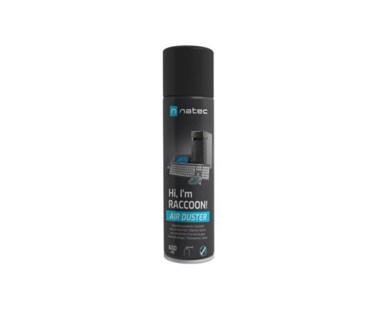 Natec Compressed Air Duster, Raccoon Air, 600 ml