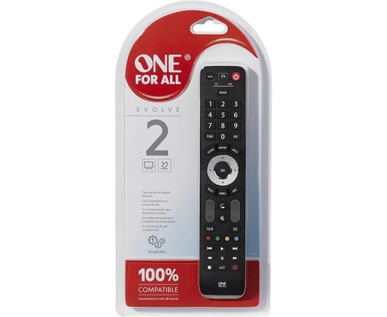 ONE For ALL 2, Universal Evolve 2 TV Remote