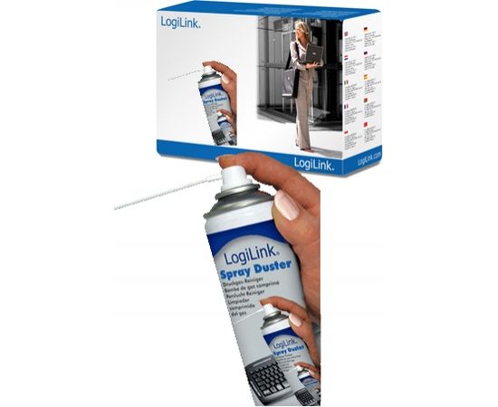 Logilink Cleaning Duster Spray (400 ml) Compressed air cleaner, 400 ml