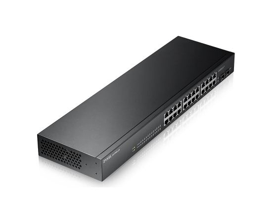 Zyxel GS-1900-24 v2 Managed L2 Gigabit Ethernet (10/100/1000) 1U Black