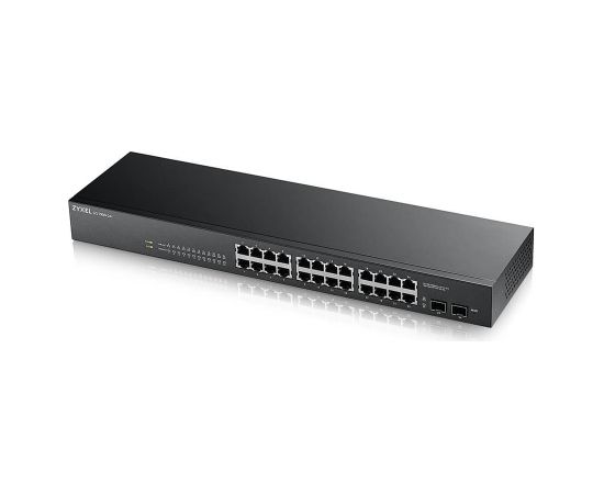 Zyxel GS-1900-24 v2 Managed L2 Gigabit Ethernet (10/100/1000) 1U Black