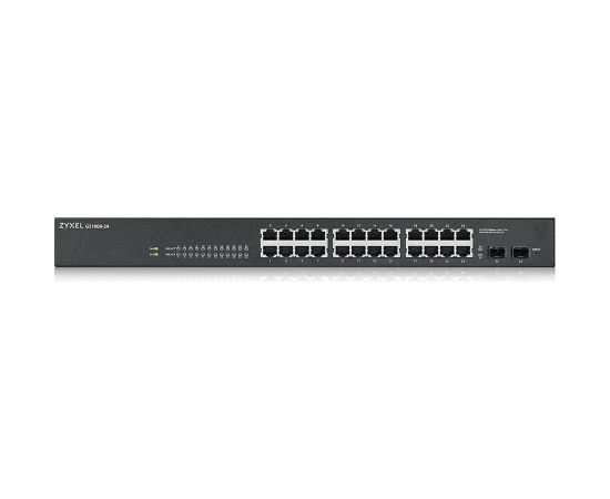 Zyxel GS-1900-24 v2 Managed L2 Gigabit Ethernet (10/100/1000) 1U Black