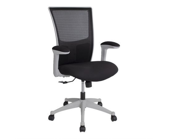 Darba krēsls LUMINA  krāsa: melns, pelēks ārējais apvalks