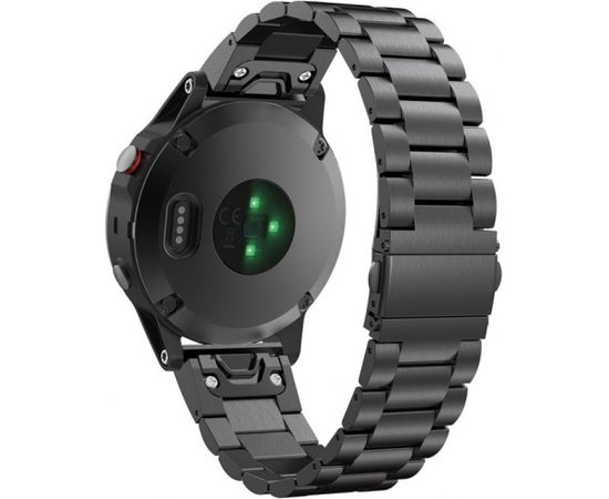 Tech-Protect ремешок для часов Stainless Garmin fenix 5/6/6 Pro/7, черный