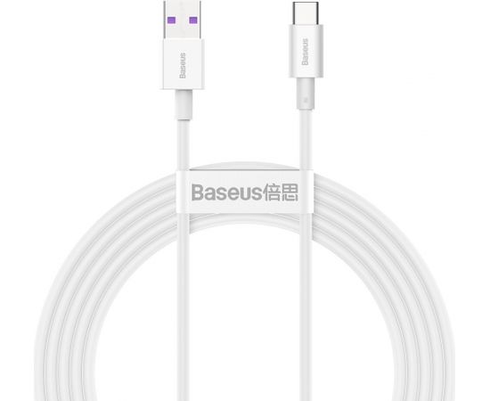 Baseus Superior Series Cable USB to USB-C, 66W, 2m (white)