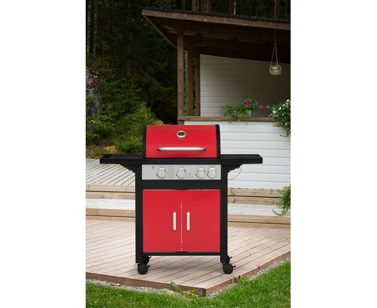 Mustang Monterey 3+1 Gāzes grils sarkans Gāzes grili 