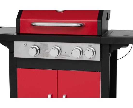 Mustang Monterey 3+1 Gāzes grils sarkans Gāzes grili 