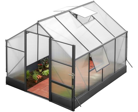 Tarmo Greenhouse Pro 7,3 m2 siltumnīca 1/2