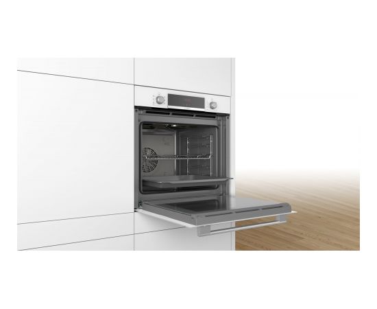 Bosch Serie 4 HBA534BW0 oven Electric 71 L White A