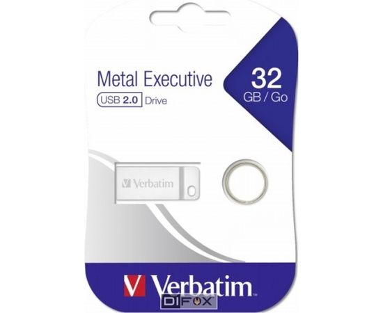 Verbatim Metal Executive    32GB USB 2.0 silver