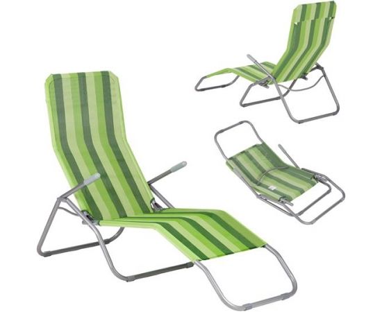 Atpūtas krēsls NC3017 GREEN SUN LOUNGER NILS CAMP