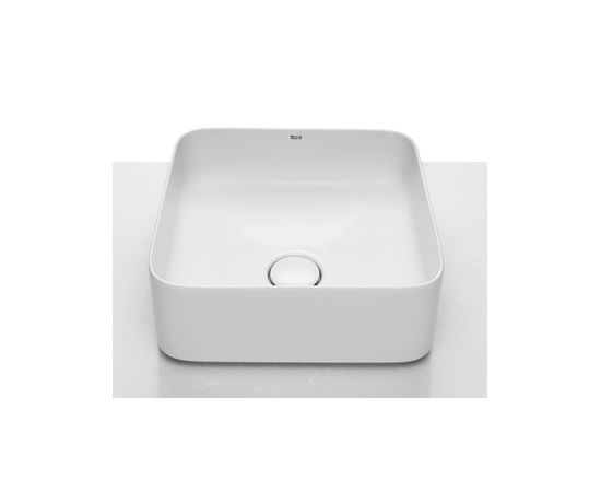 Roca izlietne Inspira Square, 370x370 mm, balta Fineceramic®
