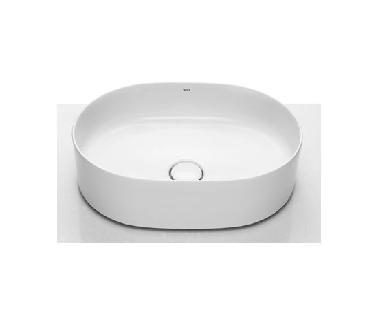 Roca izlietne Inspira Round, 500x370 mm, balta Fineceramic®