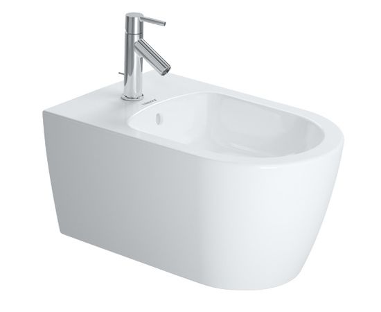 Duravit bidē ME by Starck, stiprināms pie sienas, 370x570 mm, Durafix, balts