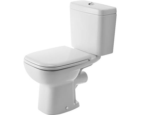 Duravit  a apakša D-Code, 355x650 mm, horizontāls izvads, balta