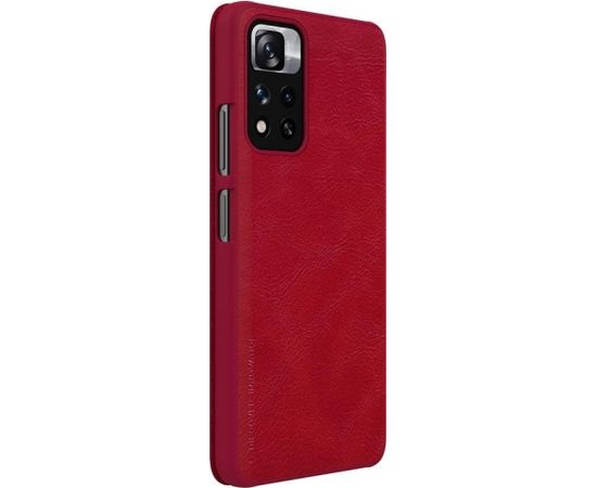 Nillkin Qin Book Case for Xiaomi Redmi Note 11 Pro +/Xiaomi 11i Red