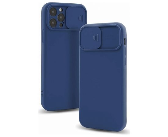 Fusion Camera Protect силиконовый чехол для Apple iPhone 13 Pro Max синий