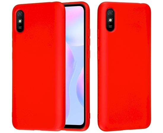 Fusion elegance fibre izturīgs silikona aizsargapvalks Xiaomi Mi 8 Lite sarkans