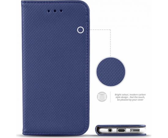 Fusion Magnet Case Grāmatveida Maks Priekš Xiaomi Mi Note 10 Zils