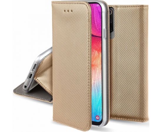 Fusion Magnet Case Grāmatveida Maks Priekš Xiaomi Mi Note 10 Zeltains