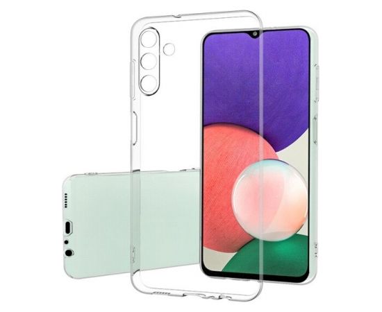 Fusion Ultra Back Case 1 mm izturīgs silikona aizsargapvalks Samsung A136 | A047 Galaxy A13 5G | A04S caurspīdīgs