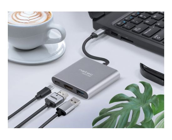 NATEC MULTI PORT FOWLER MINI (USB-C PD, HDMI 4K)