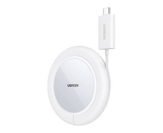 Wireless Charger UGREEN CD245, 15W (white)