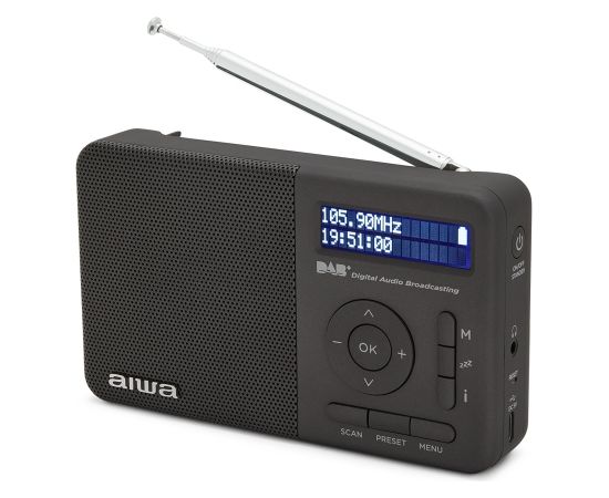 Aiwa RD-40DAB/BK black Radio, Radio pulksteņi