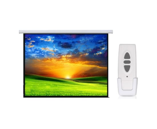 Maclean MC-561 electric projection screen 135 "300x168cm 16: 9 with wall control and remote control