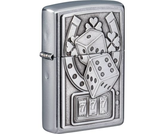 Zippo šķiltavas 49294 Lucky 7 Emblem Design