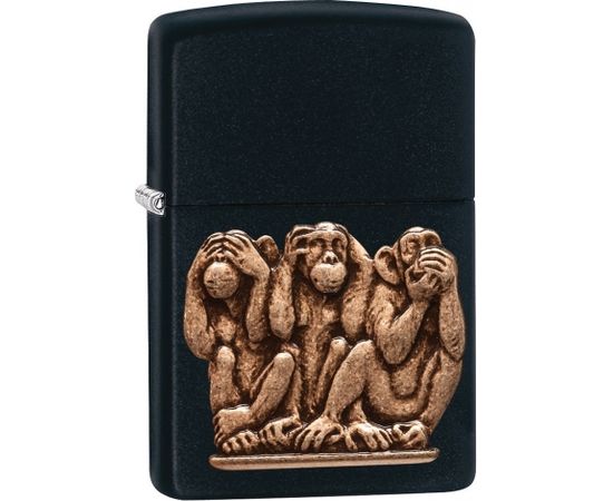 Zippo šķiltavas 29409 Three Monkeys