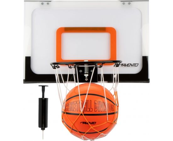 Basketball set mini AVENTO 47BM with grid + ball + pump