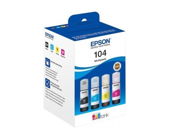 Epson EcoTank 104 Multipack CMYK (C13T00P640)